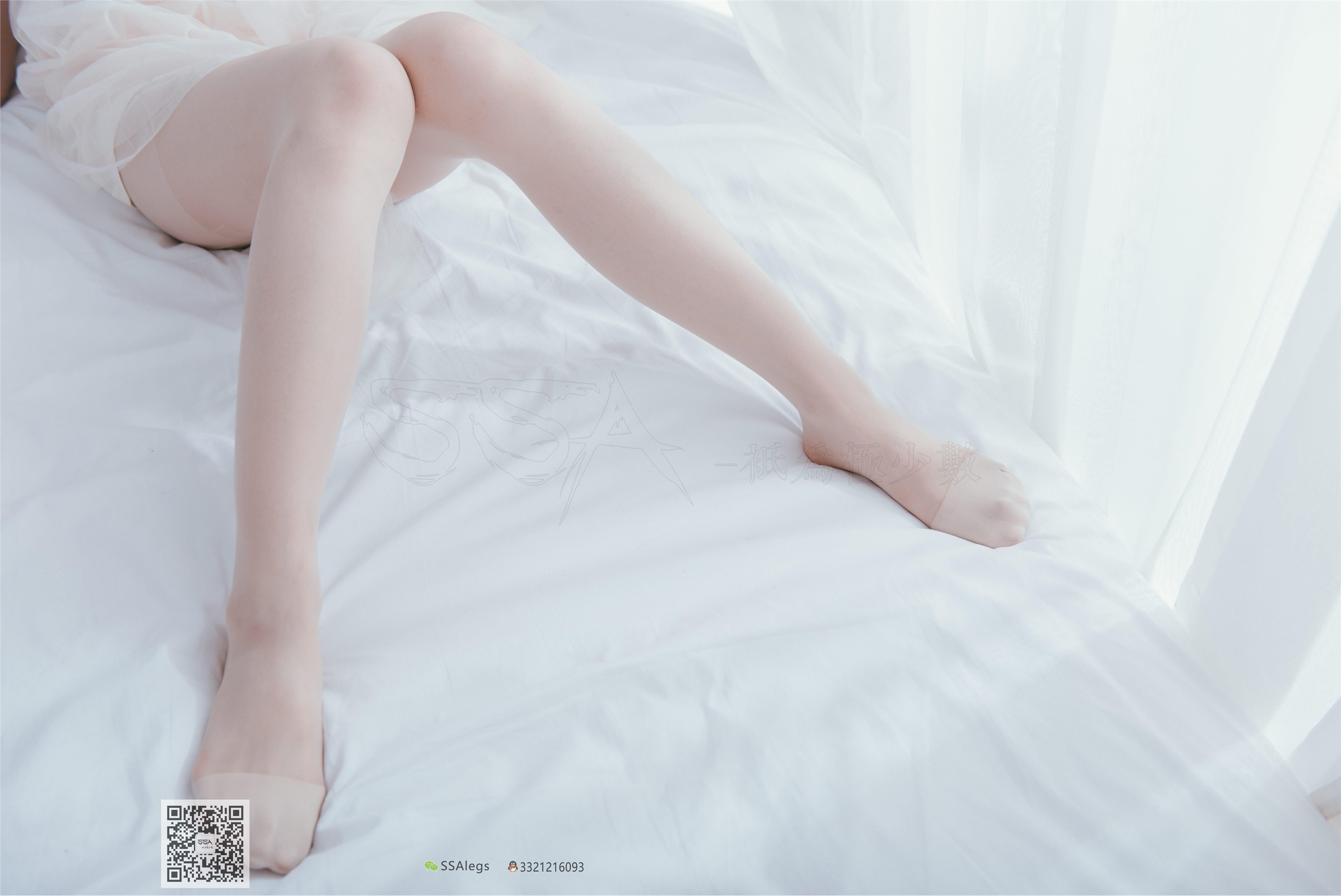 SSA丝社 NO.003 我的公主床-肉丝裸足特写